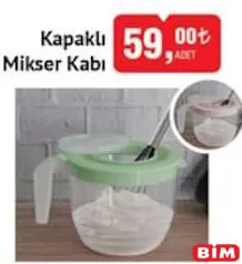 KAPAKLI MİKSER KABI KAPAKLI MİKSER KABI